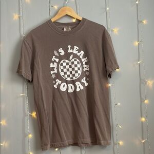 Women’s Teacher Graphic Tee - Let's Learn Today